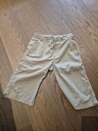H&M Jungen Bermuda Shorts Gr. 140 beige