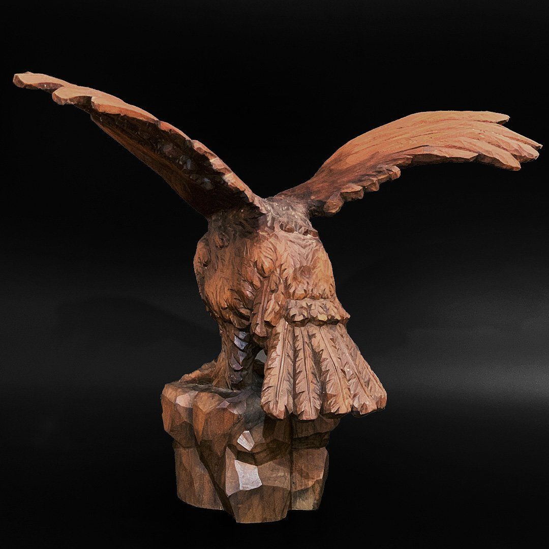 Sculture & Statue: Imposanter geschnitzter Brienzer Adler – Usato da Luzern venduto da Eukalyptus 4