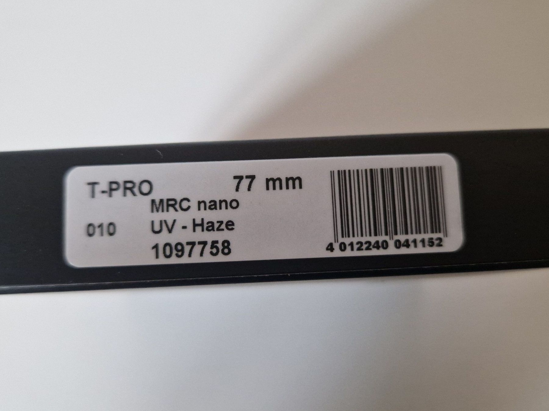 Filter: B+W Filter 77mm UV (T-PRO) MRC – Gebraucht aus Wikon von digital4you 1