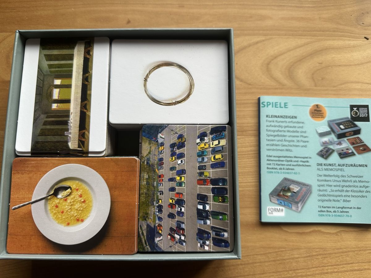 Giochi: Memospiel die Kunst aufzuräumen – Nuovo e nell'imballaggio originale da Zürich venduto da renba1 3