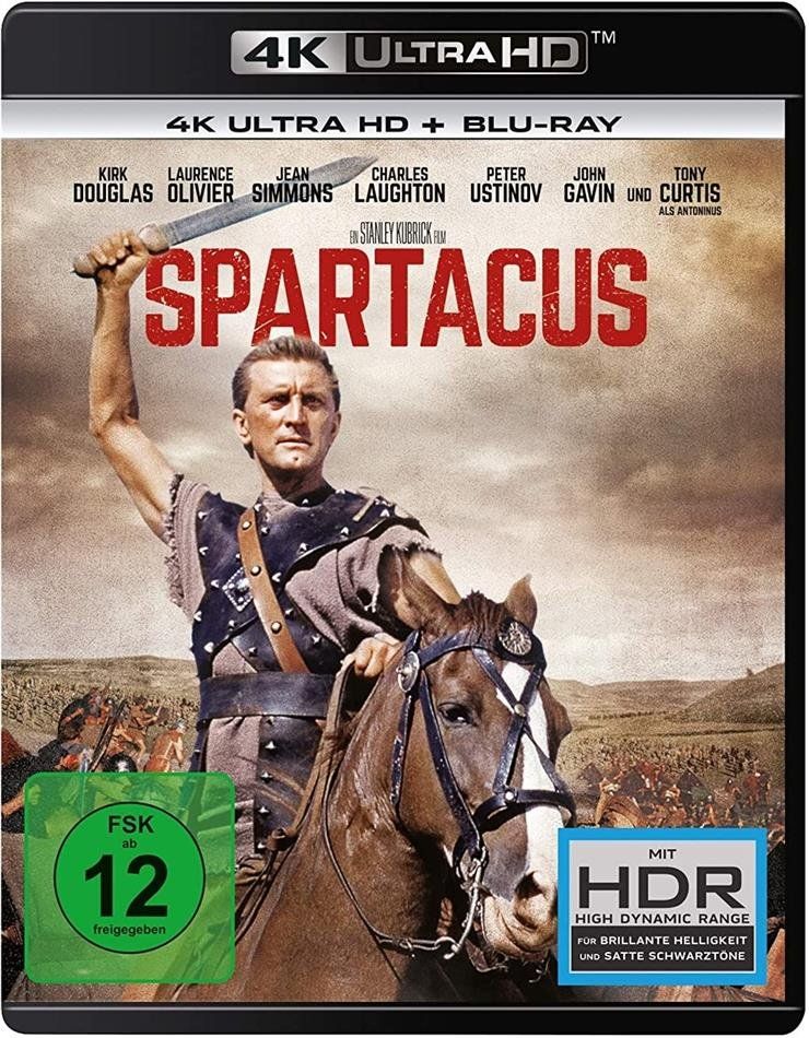 Tutti i DVDs: Spartacus (4K Ultra HD) – Nuovo e nell'imballaggio originale da Baden venduto da Polystyreneman