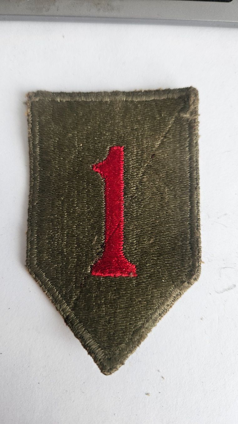 Placchette & Badge: Original US Army Patch THE BIG RED ONE-1st Infantry Division – Usato da Zofingen venduto da Phil68