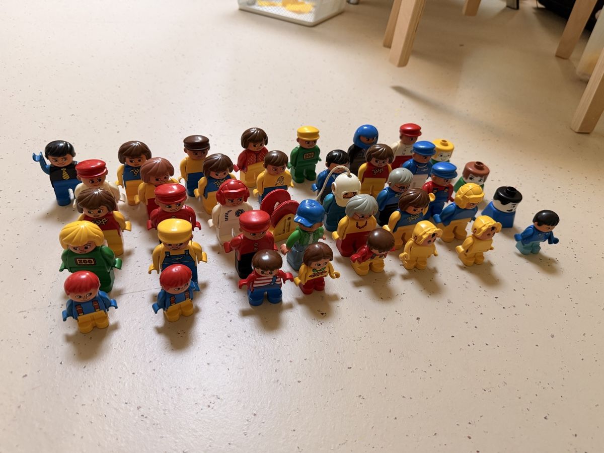 Lego Statuette: Lego Duplo - Leute / Personen – Usato da uster venduto da amplid02 3