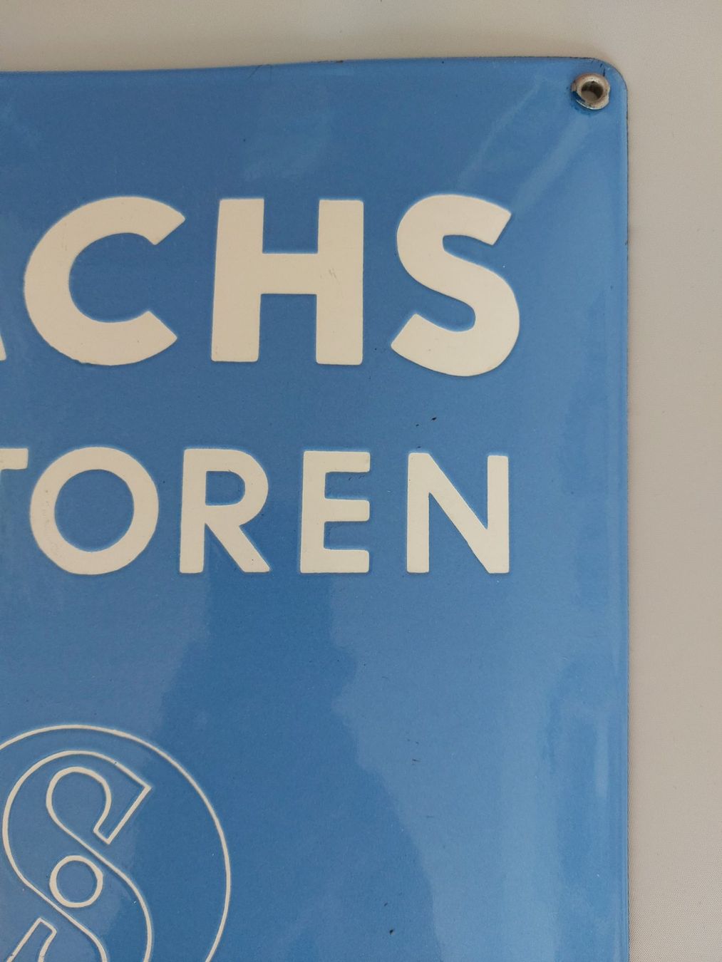 Sachs Ecriteaux: Emailschild Sachs Motoren plaque émaillée – D'occasion à Schenkon par TG10 2