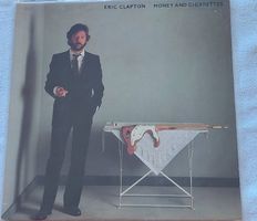 ERIC CLAPTON: Money and Cigarettes(1983)LP