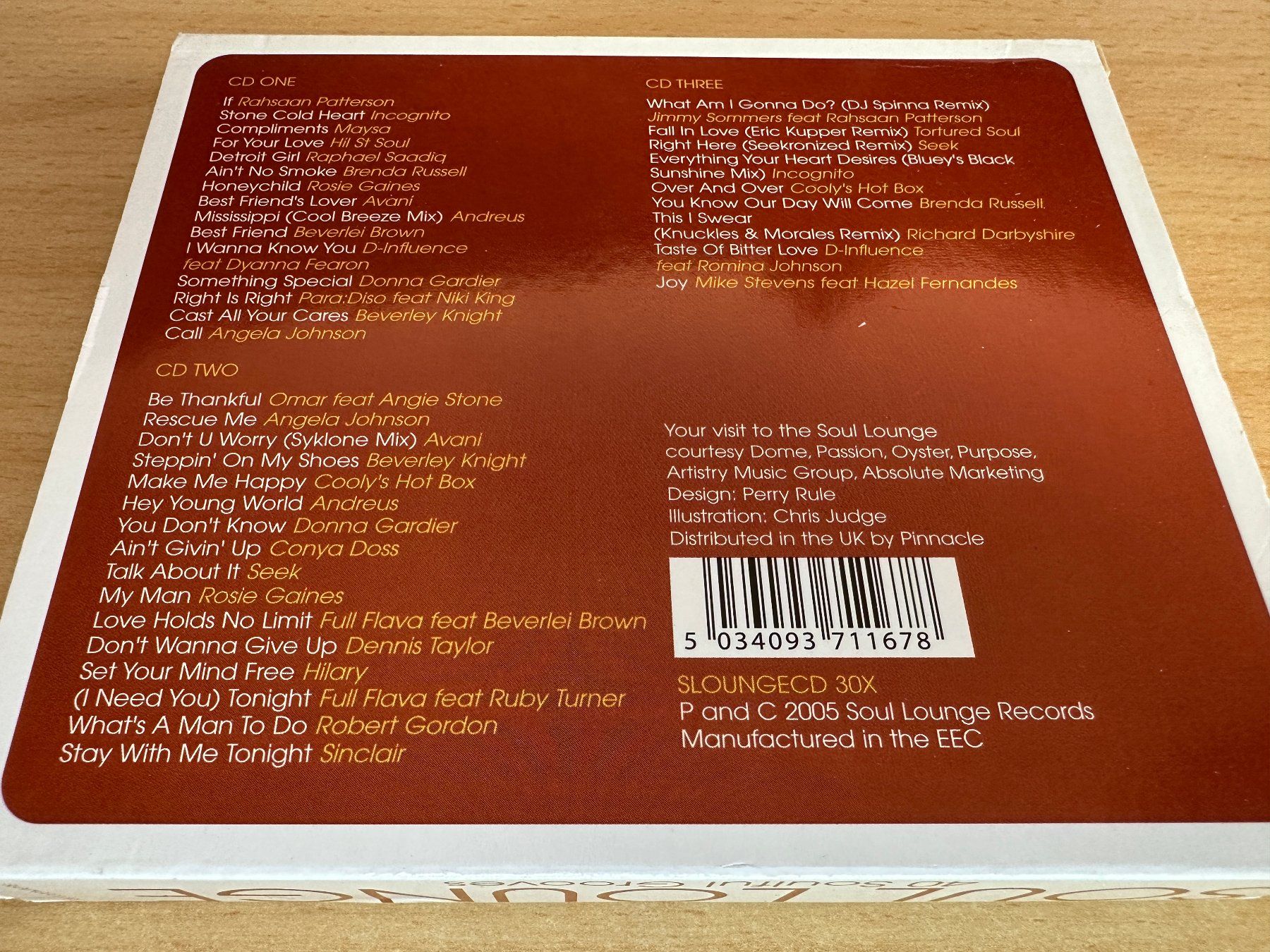 CD: Various – Soul Lounge - 3 CD – Usato da Rikon im Tösstal venduto da Alpenmutz 1