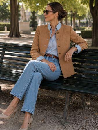 Exclusiv💙STAJAN Trachten Blazer Damen Gr. 38 TOP NP 1300