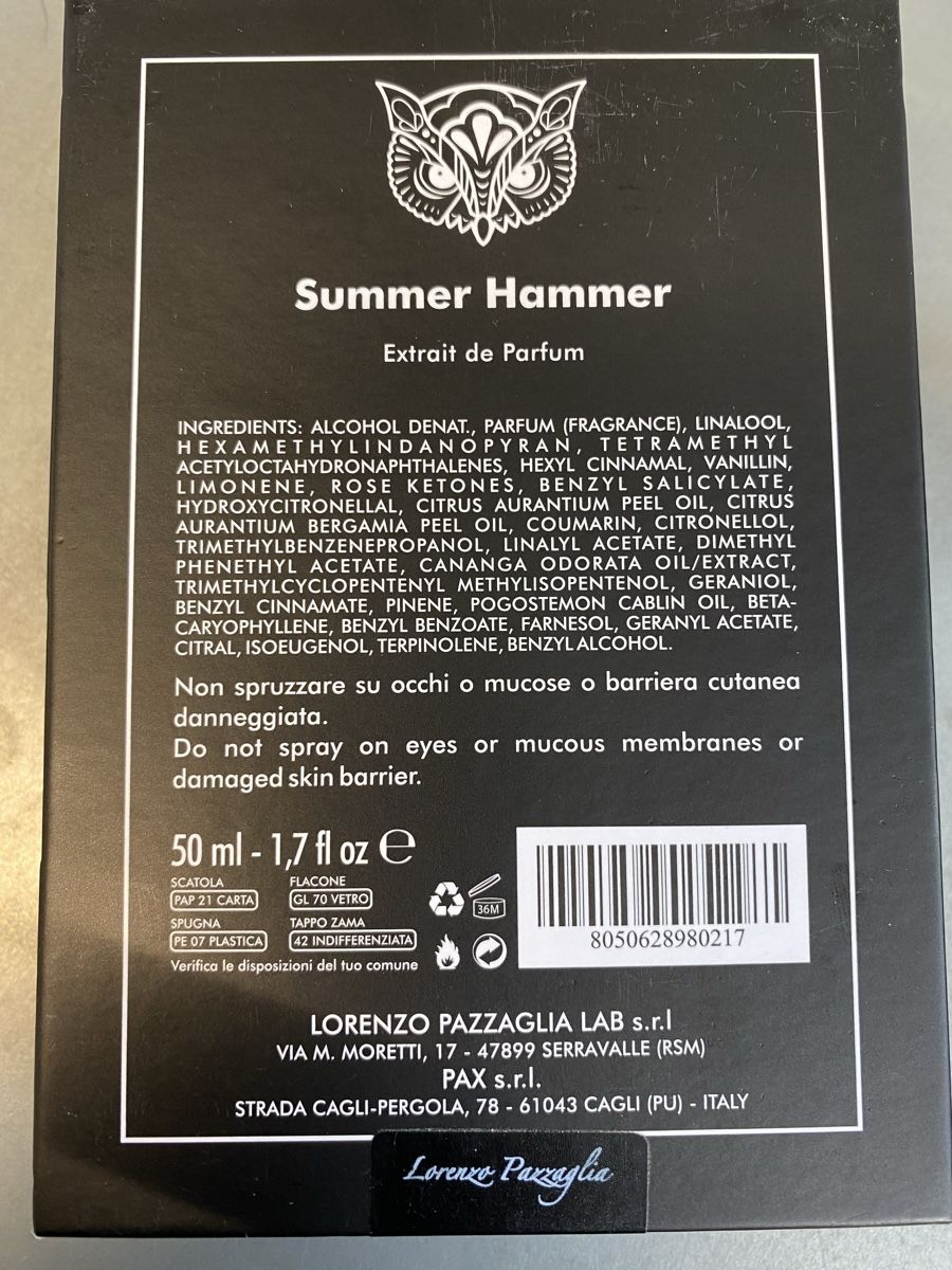 Profumi & Eau de Toilette: Lorenzo Pazzaglia 50ml NEUF – Nuovo (secondo la descrizione) da Corseaux venduto da atchoum66 4
