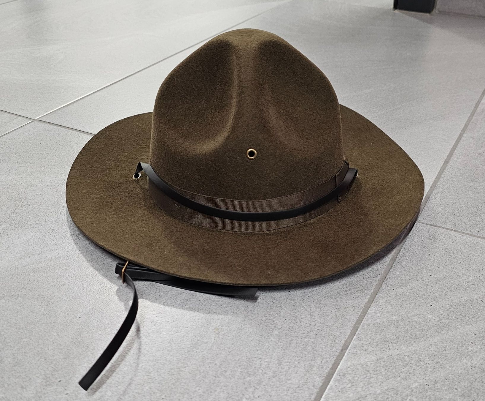 Copricapi, berretti & cappellini: Drill Sergeant Hut - Campaign hat - Neu - Grösse 60 – Nuovo (secondo la descrizione) da Fehraltorf venduto da Amiracolix