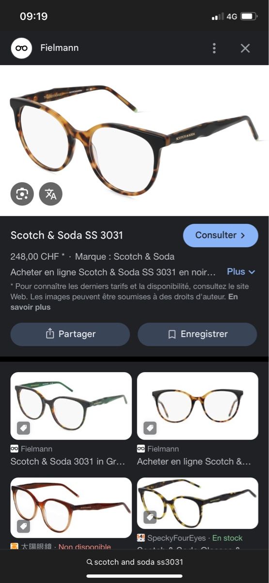 Brillen & Gläser: Scotch and Soda Lesebrillen Leopard Braun – Gebraucht aus Givisiez von dor_xb9k 4