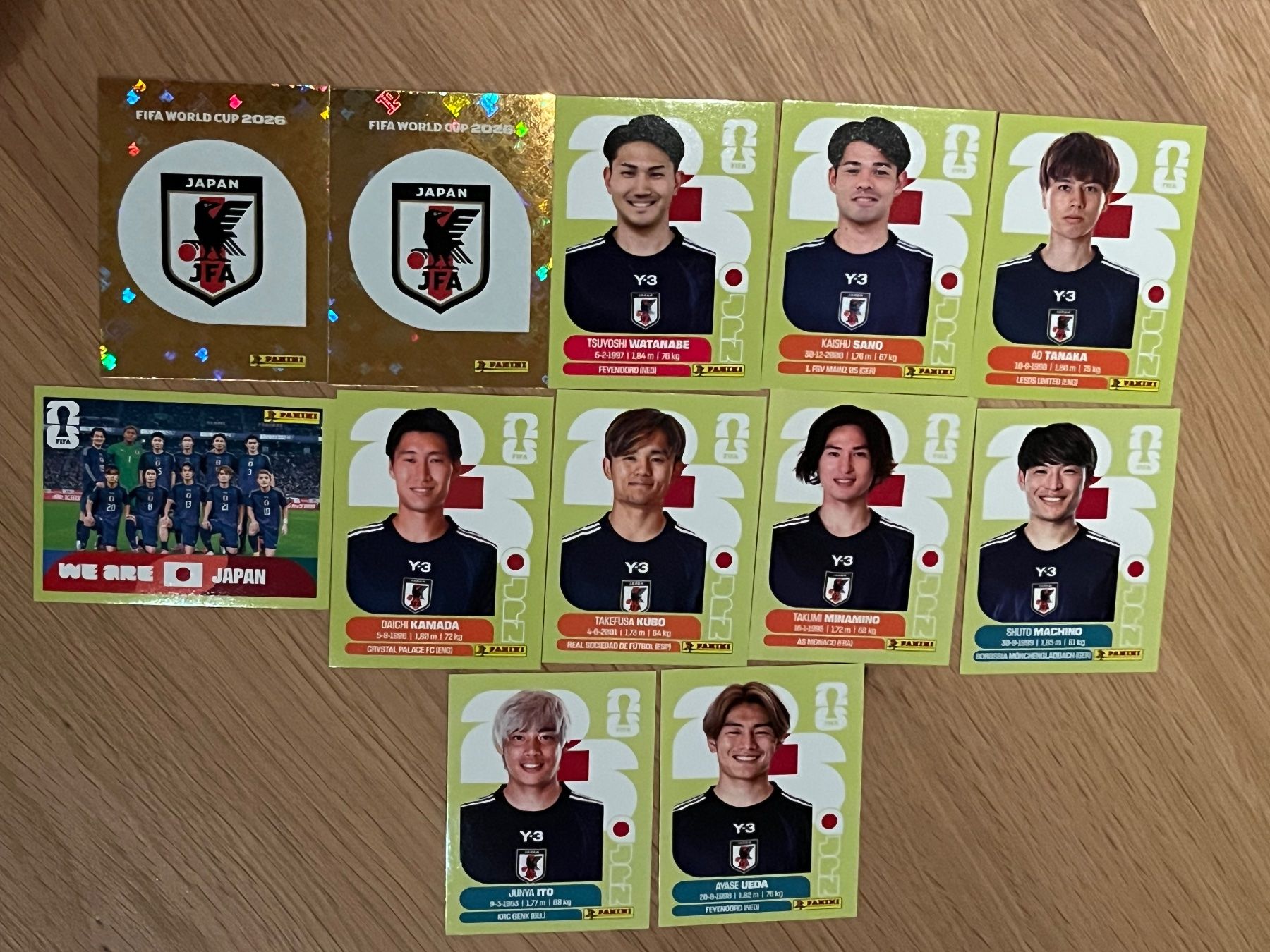 Panini Carte collezionabili: Panini WM 2026 Sticker Japan – Nuovo e nell'imballaggio originale da Luzern venduto da strandbar90