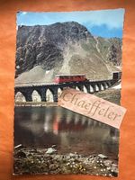 1957 Davos Parsenn Bahn - Vintage AK mit Grüsstempel
