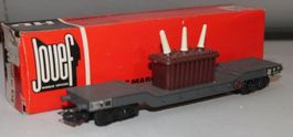Jouef 658 H0 Trafo-Tiefladewagen SSyw, SNCF, 4achsig in OVP