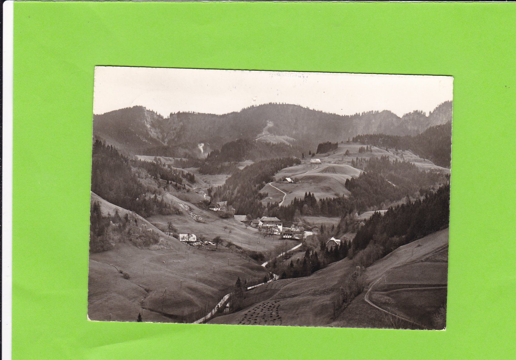 Cartoline postali: Luthern-Bad mit Napf – Usato da St. Peterzell venduto da neckertal