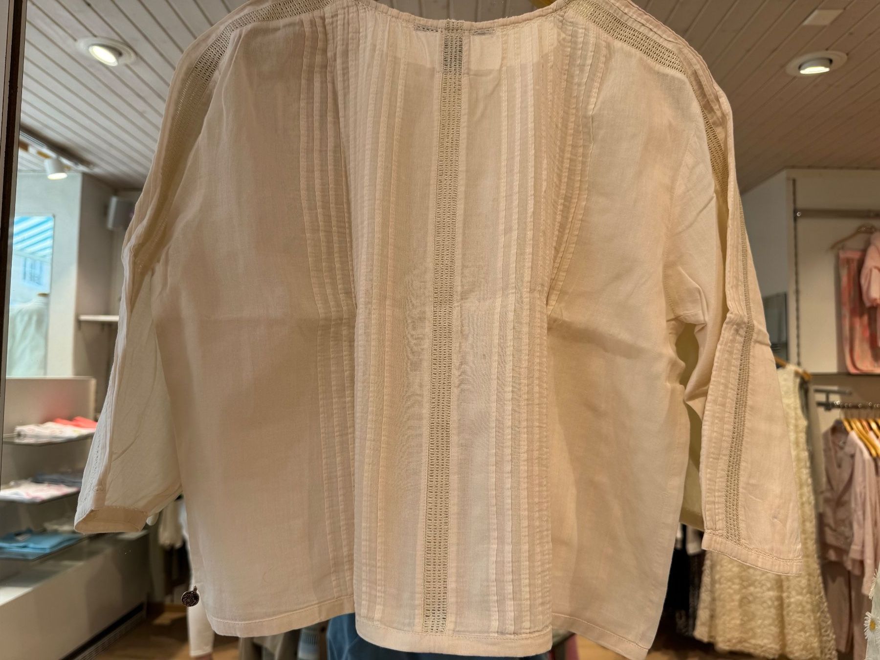 Maison Scotch Camicette: Herziges Spitzen- Blüesli, Maison Scotch, Gr. 36 – Usato da Oberrohrdorf venduto da maggys15 2