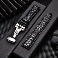 Bracelet de montre en cuir de veau souple 20 mm  unisex
