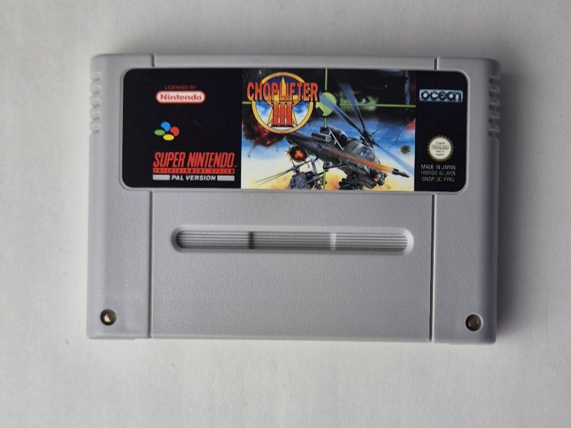 Nintendo Giochi: Choplifter 3 SNES + Anleitung – Usato da Dübendorf venduto da r3leaser