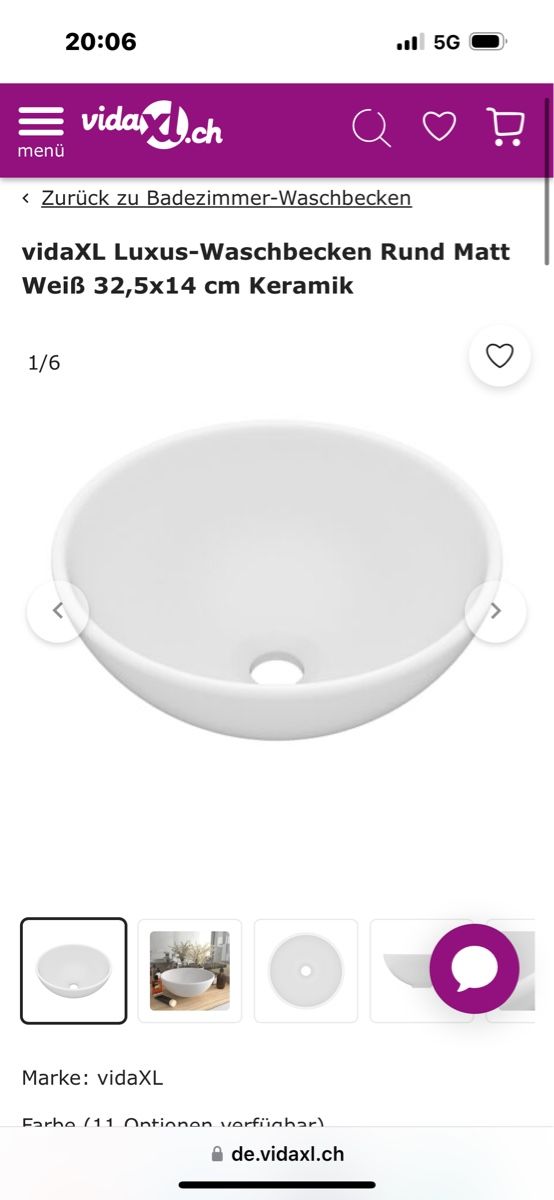 Lavabi & lavandini: vidaXL Waschbecken NEU! – Nuovo (secondo la descrizione) da Berikon venduto da sar_9zg5