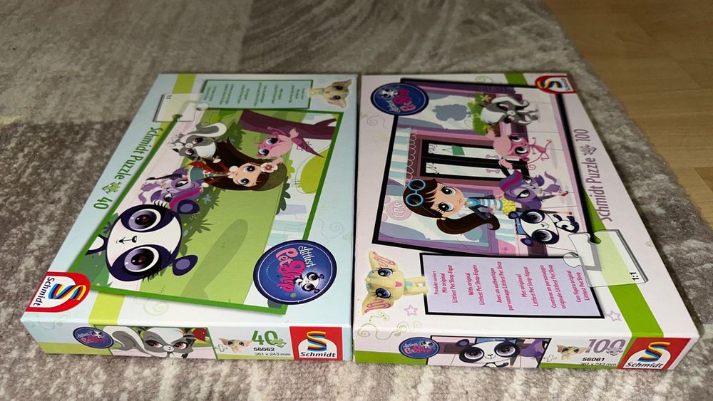 Figurine Littlest Pet Shop – Spaniel Hasbro (Animal Chien, Pas De Puzzle)