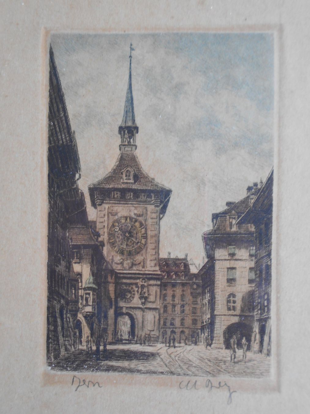 Foto & Immagini: Zytglogge Turm Bern, Radierung – Usato da Hünibach venduto da vielesachen 1