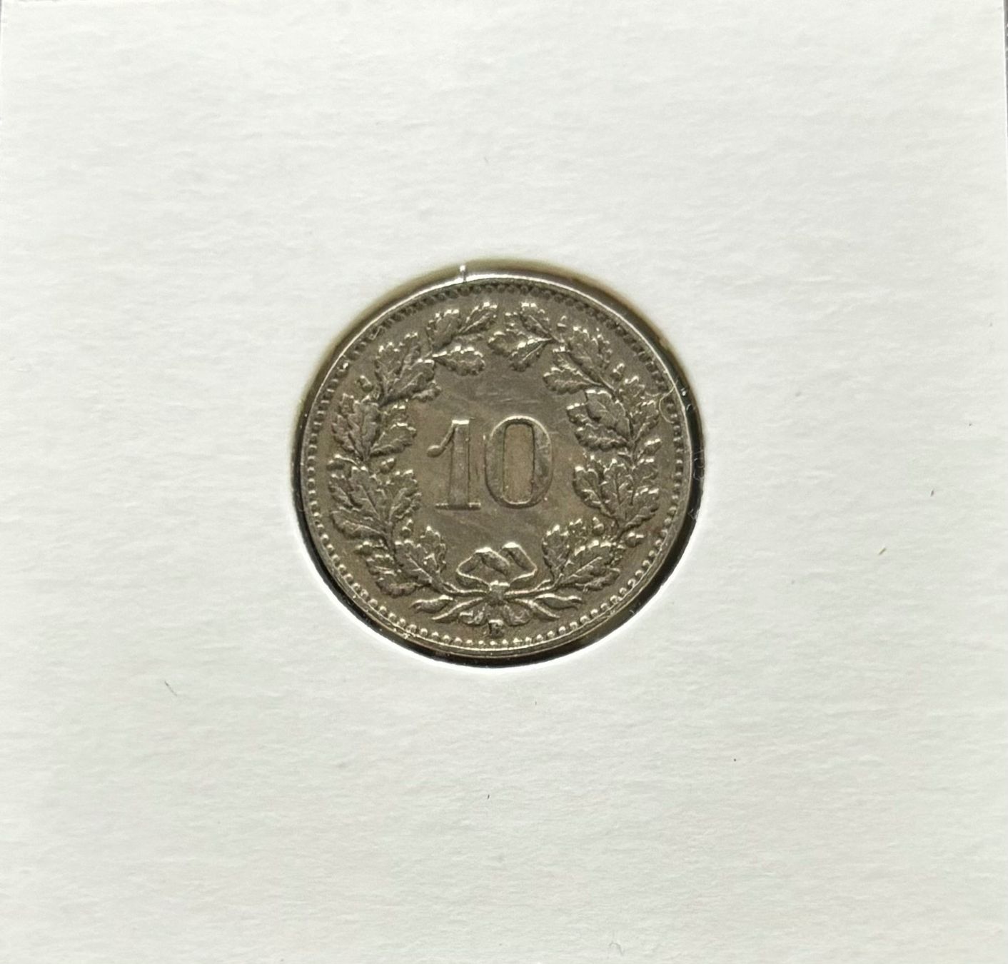 Tutti le monete: Schweiz 10 Rappen 1920 ss in Münzrähmchen – Nuovo (secondo la descrizione) da Speicher venduto da CH-Schatzkammer 1