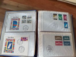 Sammlung Postkarten/Briefe und Ersttagsbriefe Diverse Länder