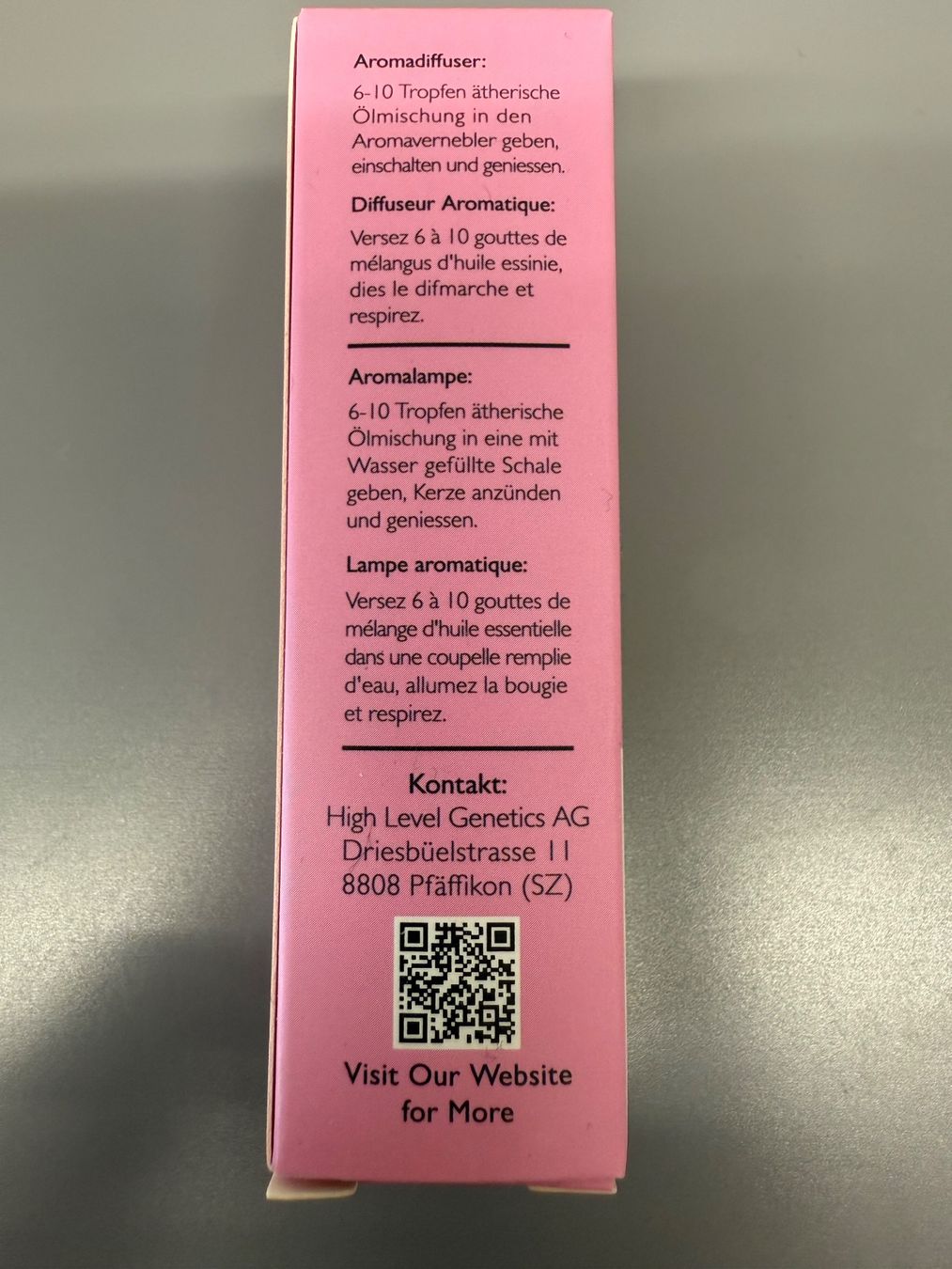 Oli essenziali: Aromaöl Aromatherapie Duftöl – Nuovo e nell'imballaggio originale da Rüti ZH venduto da DrFeelgood420 1