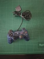 PS2 Controller - Blue Translucent - Tested & Working 