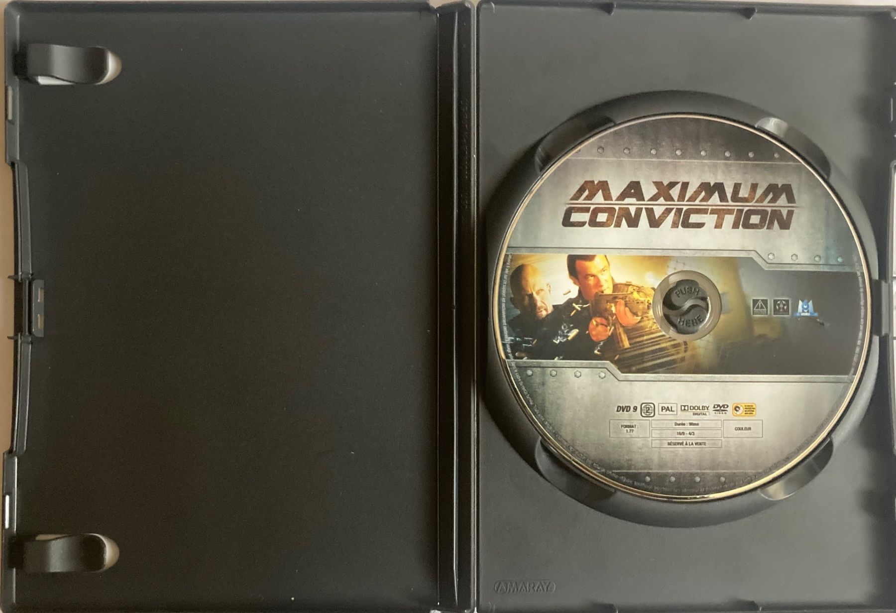 Alle DVDs: MAXIMUM CONVICTION – Gebraucht aus Poliez-Pittet von Newtown-Records 2