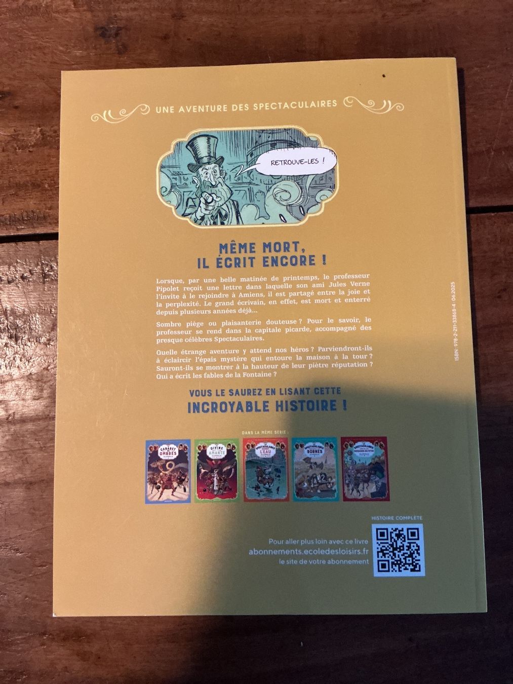 Fumetti: BD Les Spectaculaires - Jules Verne – Usato da Avenches venduto da Lactobacille 3