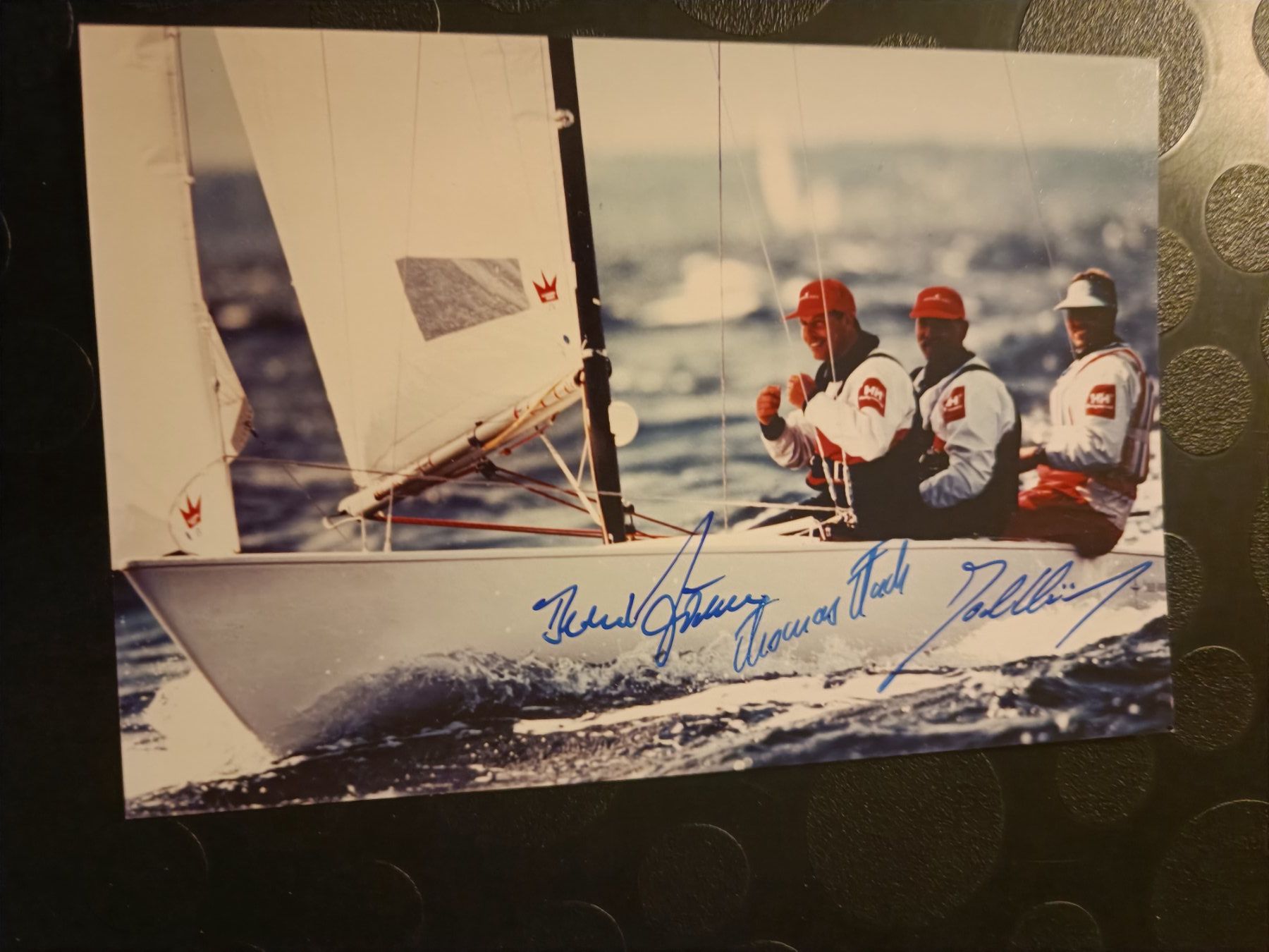 Autogramme: 2x Olympia Gold - jäkel, schürmann & flach – Gebraucht aus Menziken von Artographs