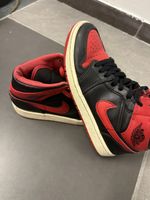 Original Air Jordan 1 Mid Chicago Black Toe, Gr. 40