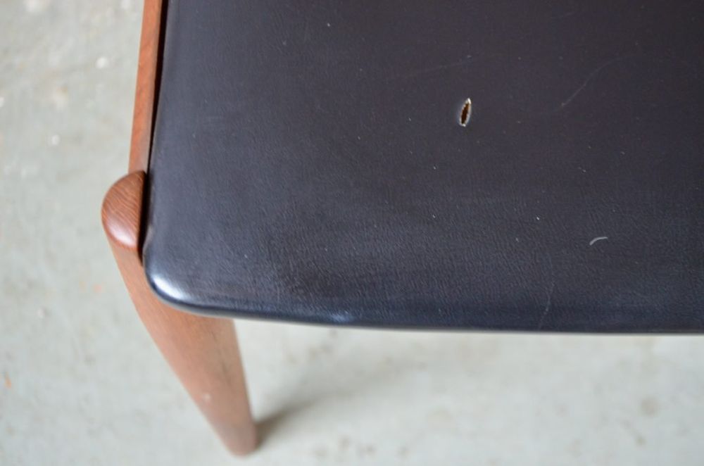 Chaise Juliane en Teck par Johannes Andersen pour Uldum, 1965 en vente sur