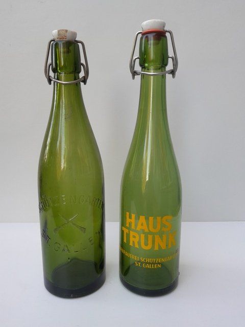 Gläser, Krüge & Flaschen: Bier Flaschen Brauerei Schützengarten – Gebraucht aus St.Gallen von Stocken64