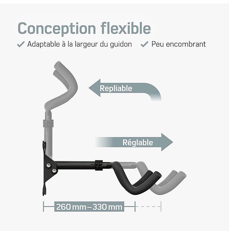 Cavalletti per biciclette: Support mural pour vélo – Usato da Petit-Lancy venduto da acetik 3