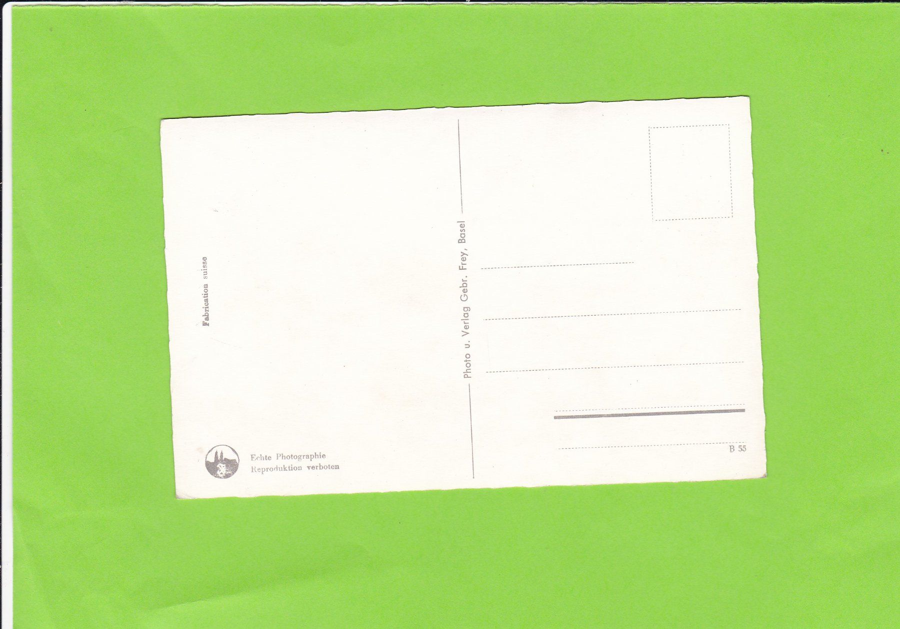Cartoline postali: Basel, mittlere  Rheinbrücke – Usato da St. Peterzell venduto da neckertal 1