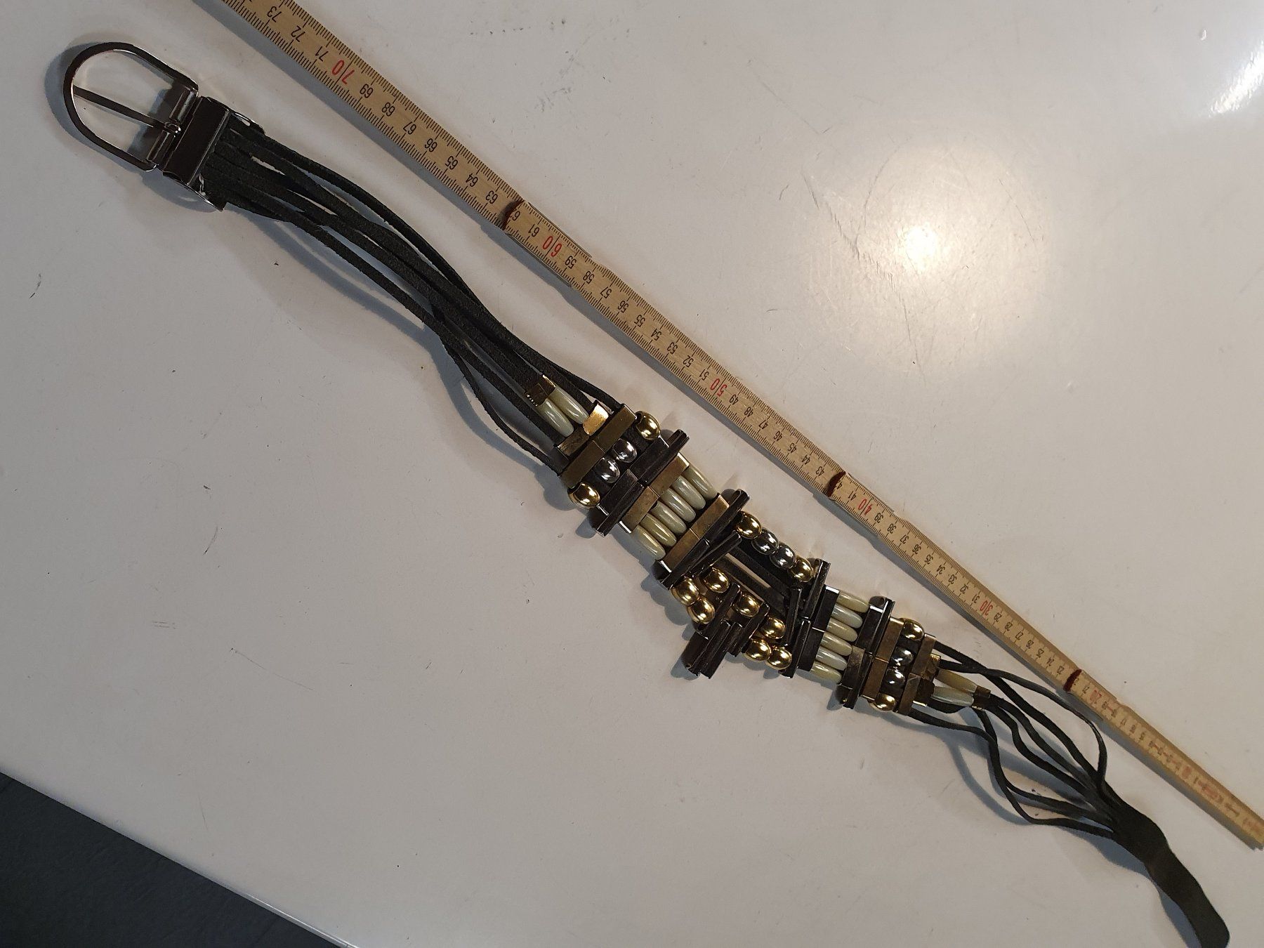 Cinture: Damengürtel mit Metalldeko 75 cm – Usato da Zürich venduto da loosebone 2