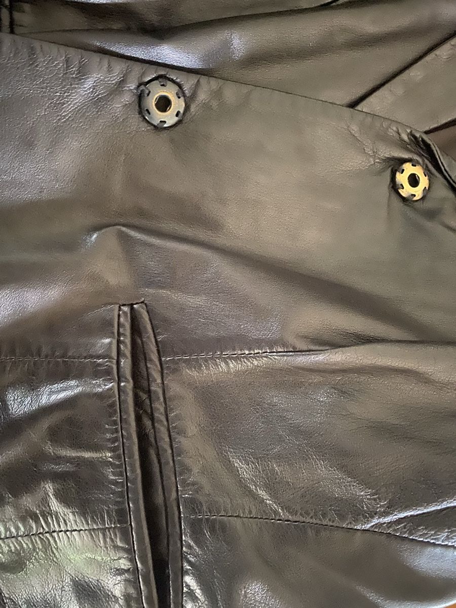 Marc Cain Jacken: Marc Cain Lederjacke Gr. N 4, echtes Lammnappa Leder. – Gebraucht aus Matten b. Interl von Kings-Fashion 6