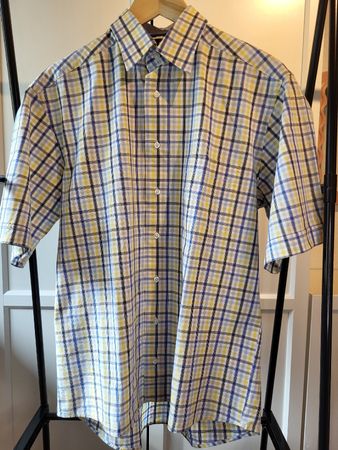 Chemise Homme Fieldsmann Taille M, Été, Carreaux Tendances!