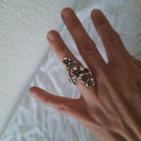 Romantischer Ring, Blumenranke, ideal auch für Cosplay