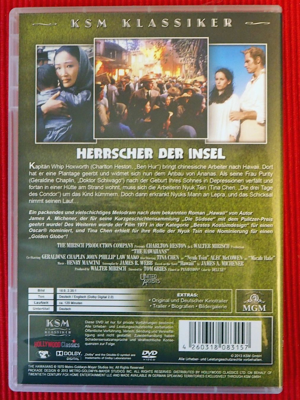 Tutti i DVDs: Herrscher der Insel / Charlton Heston – Usato da Chur venduto da dluli 1