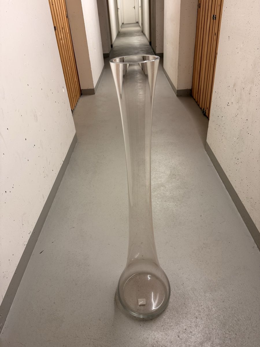Vasen & Gefässe: Grosse Glasvase, Blumenvase, Bodenvase, Top Zustand! – Gebraucht aus Frauenfeld von Silva1405