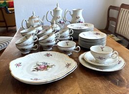 Bernadotte Kaffee-Teeges. Porcelaine Fine De Boheme 41 Teile