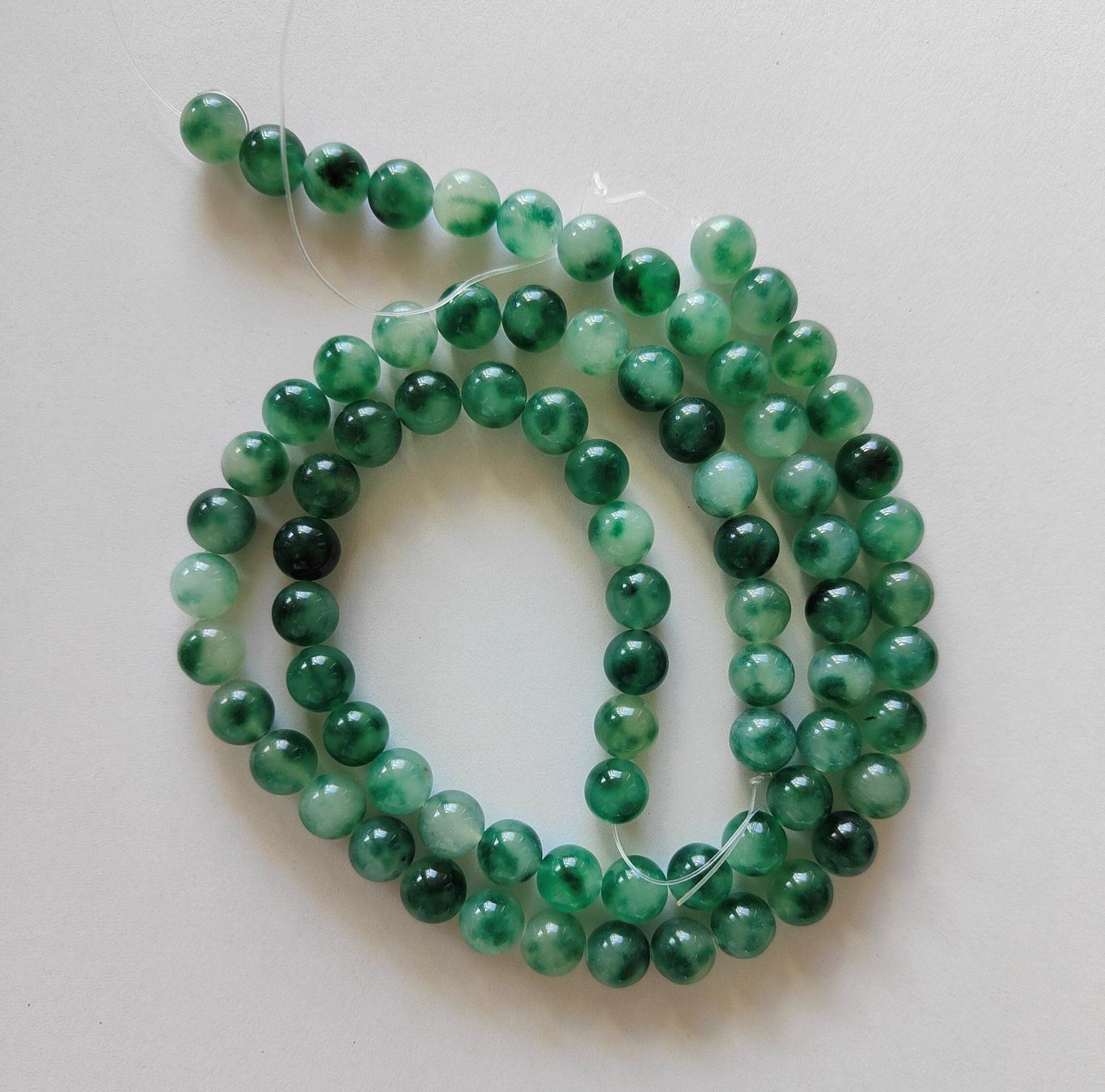 Pietre preziose: Myanmarjade, Beads 10mm, Strang – Nuovo e nell'imballaggio originale da Rümlang venduto da 21f