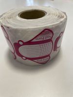 Rouleau de chablons pour ongles en gel