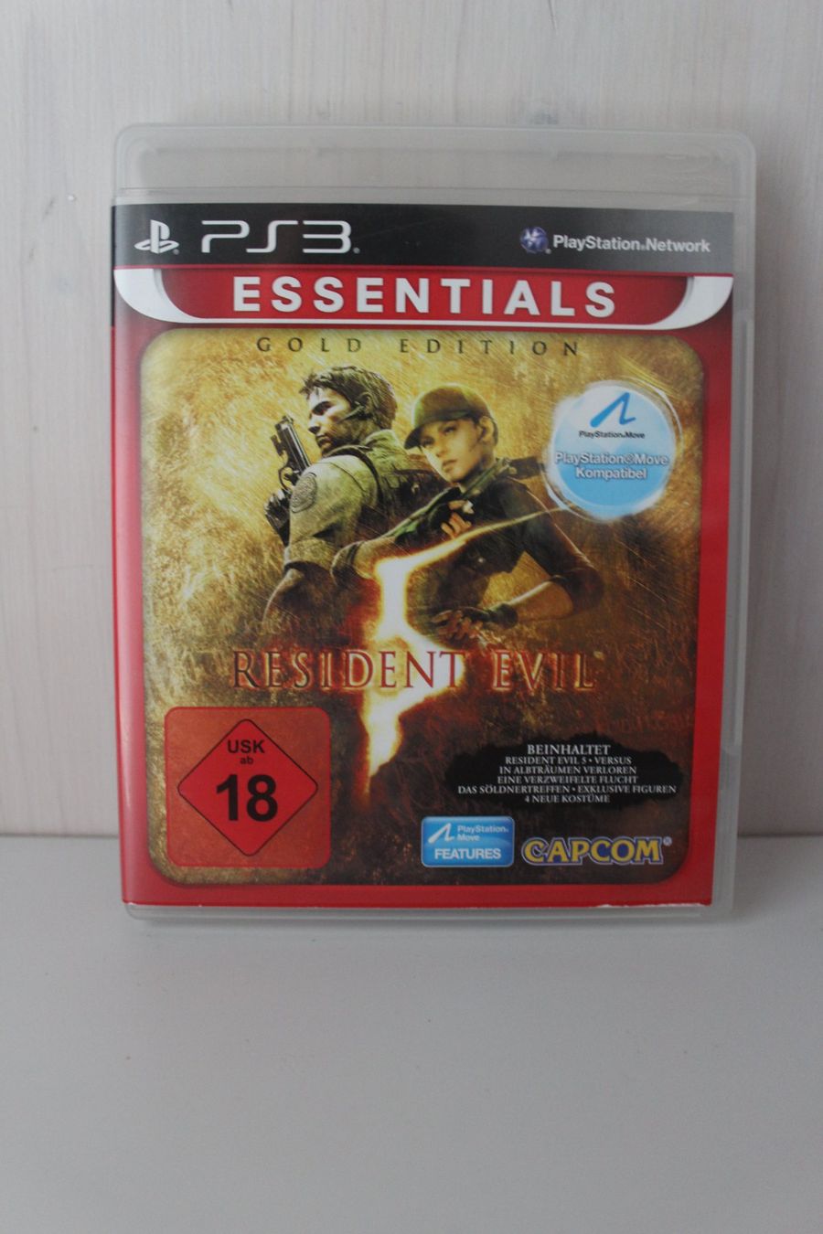 Spiele: Resident Evil 5 / PS3 / Essentials Gold Edition – Gebraucht aus Ebertswil von Ricogoeritz