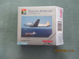 Herpa 1:500 Douglas DC-4 South African Airways
