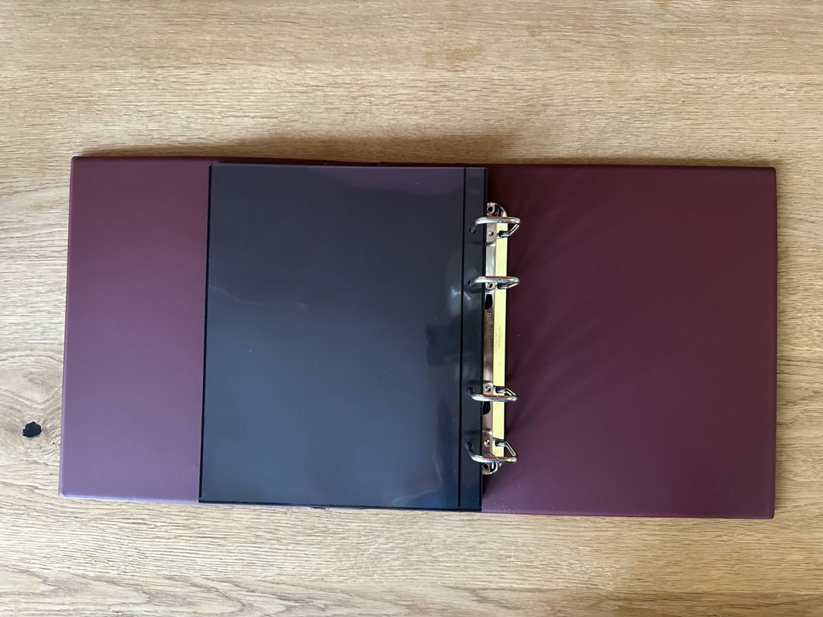 Album: Luxus Ringbinder von Koloman Handler gut erhalten mit 18 Ein – Usato da Schmitten / FR venduto da Samsara169 6