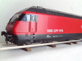 Rarität Hermann SBB Re 460 Uetliberg rot 3 Leiter DC Spur 0