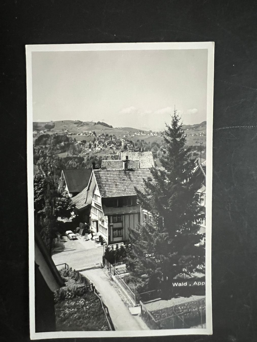 Ansichtskarten: Ansichtskarte Wald Appenzell 1934  (V427) – Gebraucht aus Hinwil von Sidi4